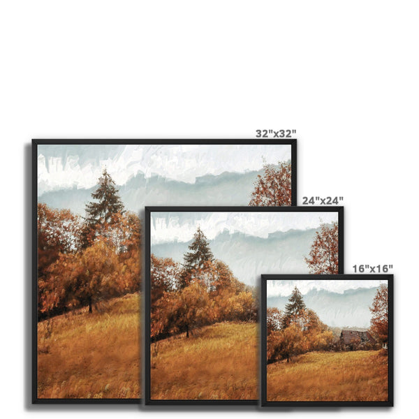 Autumn Station 9 - Landscapes Canvas Print by doingly