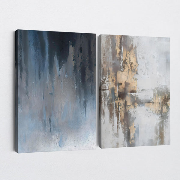 Gleam & Sheen 1 - Abstract Canvas Print by doingly
