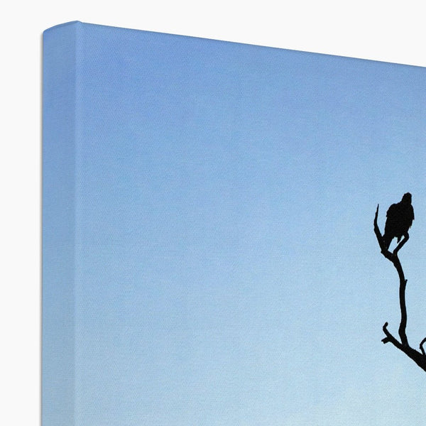 Avian Arbor 3 - Macabre Canvas Print by doingly