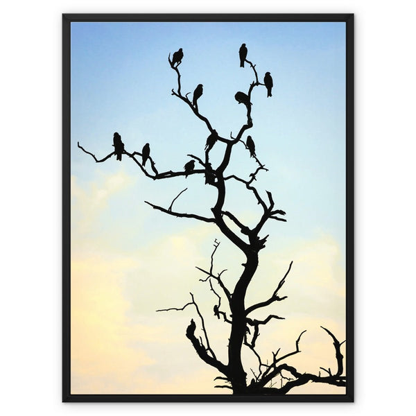 Avian Arbor 8 - Macabre Canvas Print by doingly