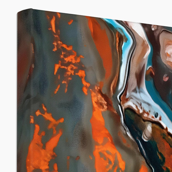 Blend 13 3 - Abstract Canvas Print by doingly