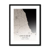 Chicago Map Prints 3 - Map Matte Print by doingly