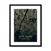 Custom Map 6 - Map Matte Print by doingly