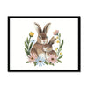 Enchanted Bonds - Bunny 1 - Animal Poster Print by doingly