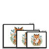 Enchanted Bonds - Fox 5 - Animal Poster Print by doingly