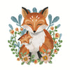 Enchanted Bonds - Fox 2 - Animal Poster Print by doingly