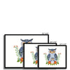 Enchanted Bonds - Owl 5 - Animal Poster Print by doingly