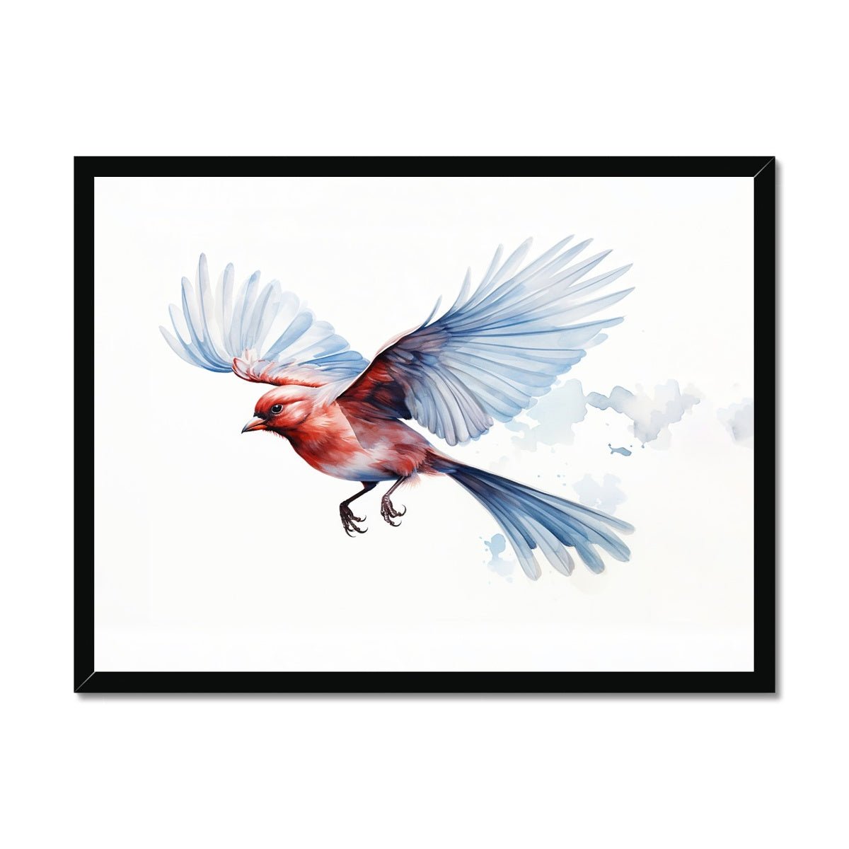 Feathered Creations - Bird 06 1 - Animal Poster Print by doingly