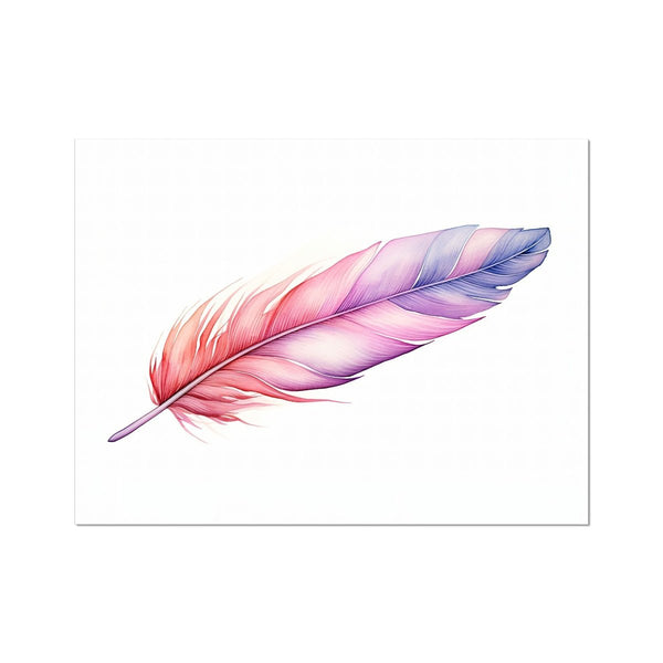 Feathered Creations - Feather 02 6 - New Poster Print by doingly