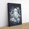 Haunting Blossoms 1 - Macabre Canvas Print by doingly