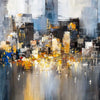 Skyline Dreams 2 - Abstract Canvas Print by doingly