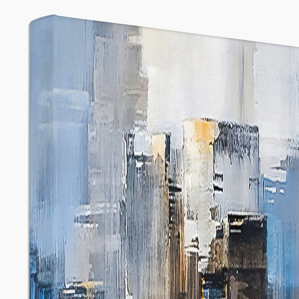 Skyline Dreams 3 - Abstract Canvas Print by doingly