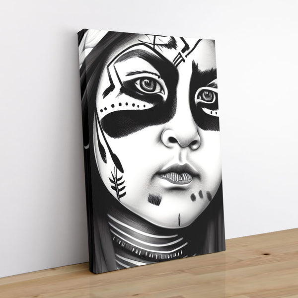 Aponi 1 - Close-ups Canvas Print by doingly