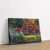Cottage Leaves 1 - Landscapes Canvas Print by doingly