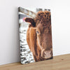 Curious Kate - Animal Canvas Print by doingly
