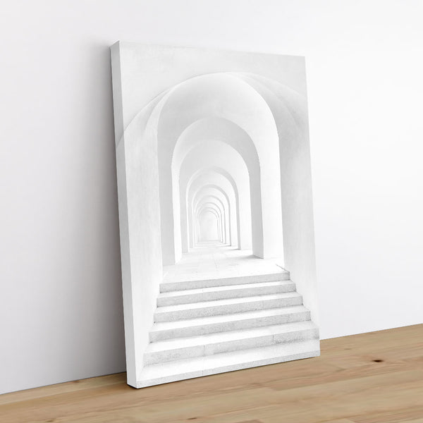 Follow Me - Architectural Canvas Print by doingly