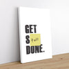 Get Stuff Done - Other Canvas Print by doingly