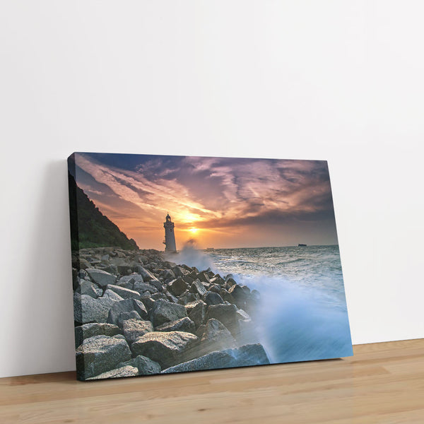 Light The Way 1 - Landscapes Canvas Print by doingly