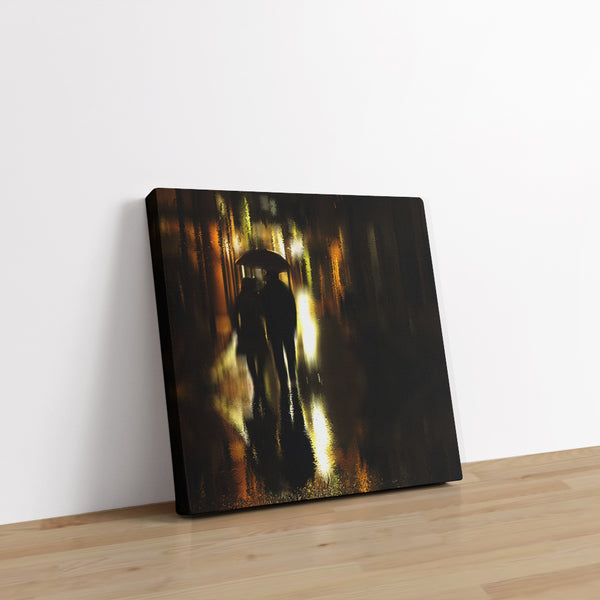 Rainy Night 1 - Other Canvas Print by doingly