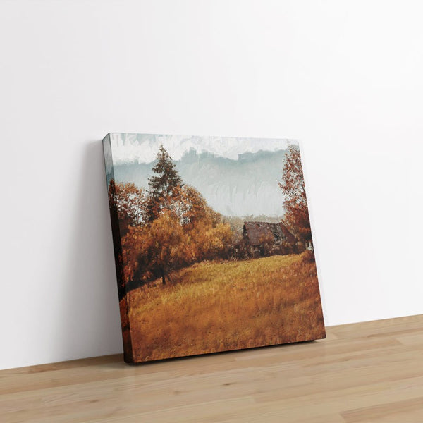 Autumn Station 1 - Landscapes Canvas Print by doingly