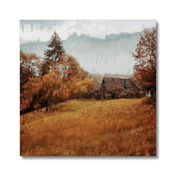Autumn Station 6 - Landscapes Canvas Print by doingly