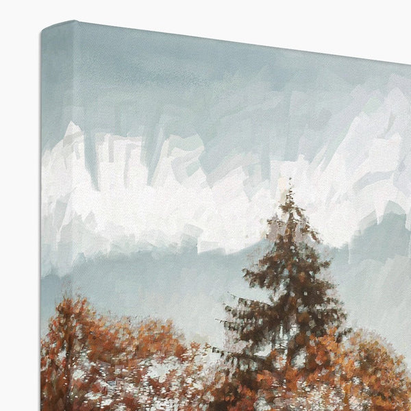 Autumn Station 3 - Landscapes Canvas Print by doingly