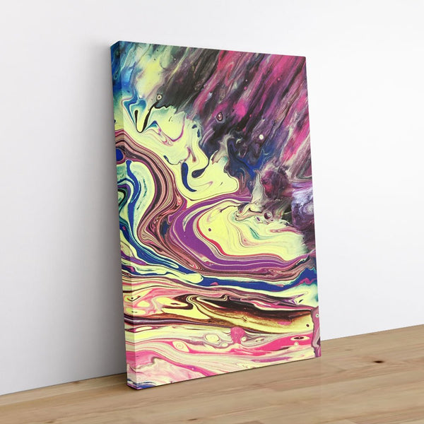 Blend 02 1 - Abstract Canvas Print by doingly