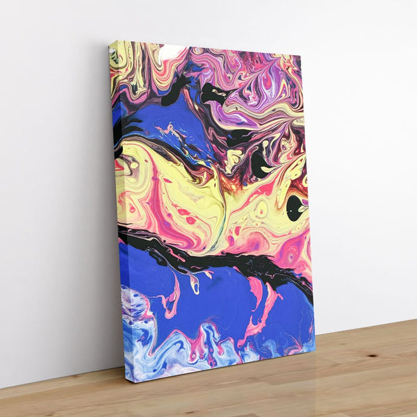 Blend 04 1 - Abstract Canvas Print by doingly