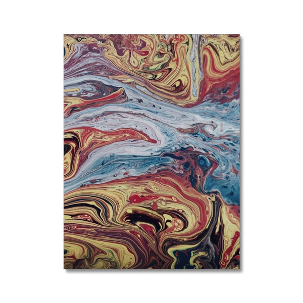 Blend 07 2 - Abstract Canvas Print by doingly
