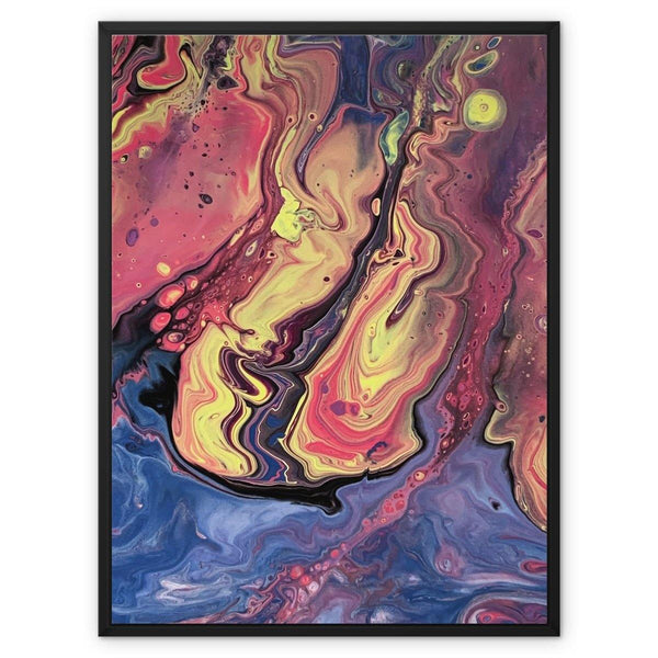 Blend 08 3 - Abstract Canvas Print by doingly