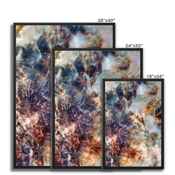 Blend 11 9 - Abstract Canvas Print by doingly