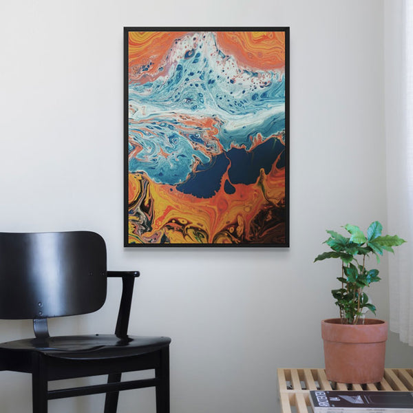 Blend 06 - Abstract Canvas Print by doingly