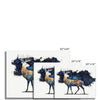 Celestial Starry Night - Deer 7 - Animal Poster Print by doingly