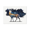 Celestial Starry Night - Deer 6 - Animal Poster Print by doingly