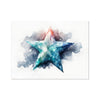 Celestial Starry Night - Star 6 - New Poster Print by doingly
