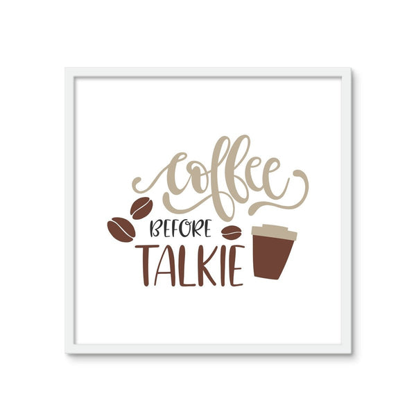 Coffee Before Talkie 2 - Tile Wall Tile by doingly