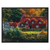 Cottage Leaves 3 - Landscapes Canvas Print by doingly