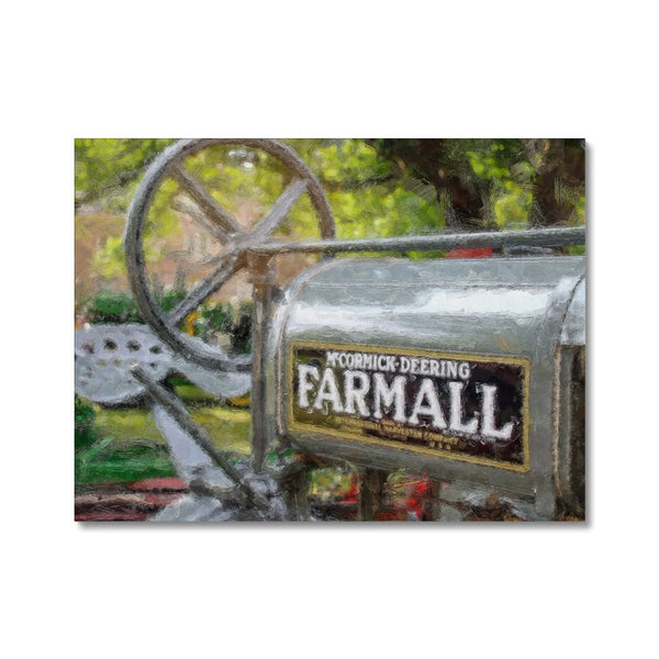 Farmall 6 - Farm Life Canvas Print by doingly