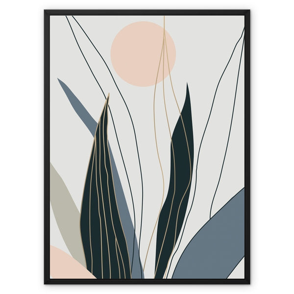 Foliage Belongs - Abstract Canvas Print by doingly
