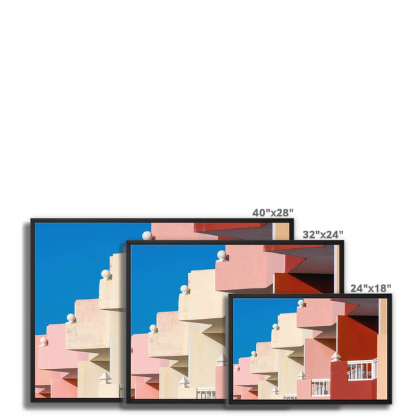 Bit of This 3 8 - Architectural Canvas Print by doingly