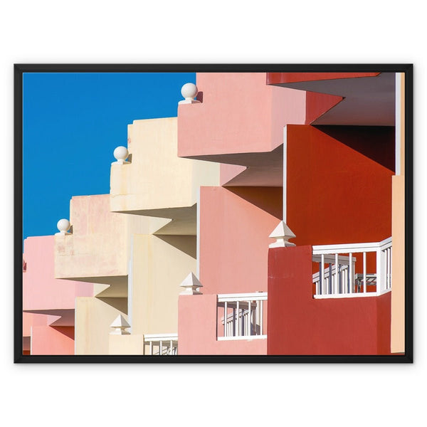 Bit of This 3 7 - Architectural Canvas Print by doingly