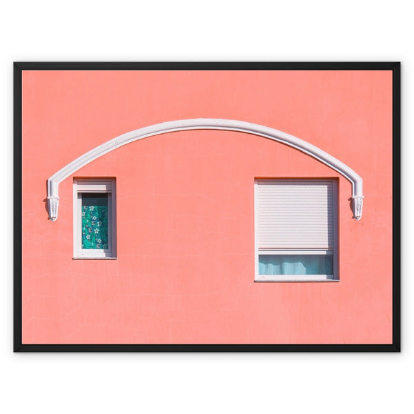 Bit of This 7 / Floating Frame- Architectural Canvas Print by doingly