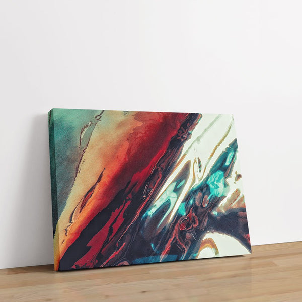 Blend 12 1 - Abstract Canvas Print by doingly