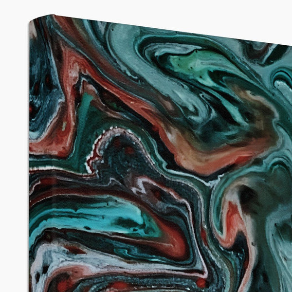 Blend 14 3 - Abstract Canvas Print by doingly