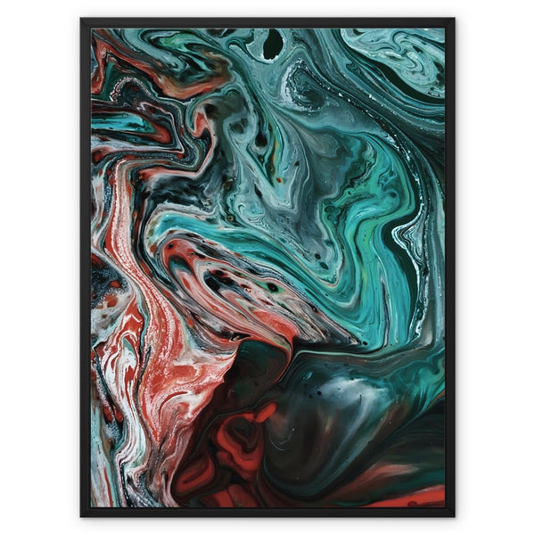 Blend 14 7 - Abstract Canvas Print by doingly