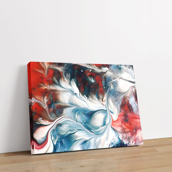 Blend 20 1 - Abstract Canvas Print by doingly