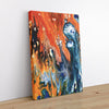 Blend 21 - Abstract Canvas Print by doingly