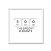 BOO (Elements) - Tile Art Print by doingly
