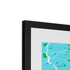 Chilled - NYC / Black Frame- Map Matte Print by doingly