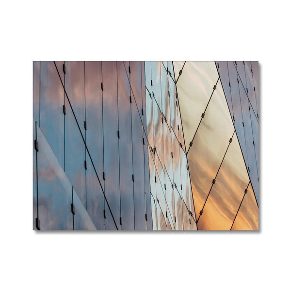 Clear Veneer 2 - Architectural Canvas Print by doingly